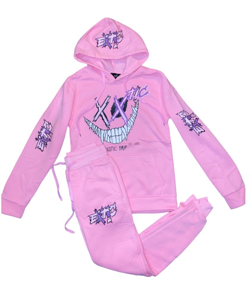 Pink ‘Series 1’ Sweatsuit