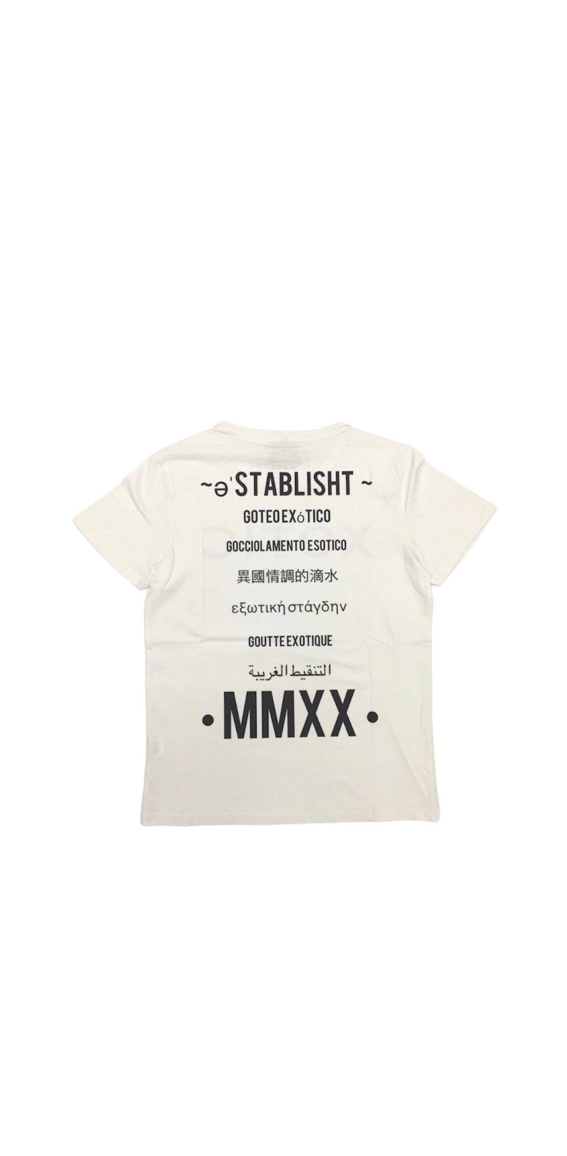 White Xotic “Global” Tee